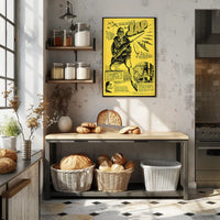 World War II Japan Enemy Propaganda Poster