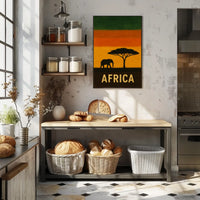 Africa A Journey Through the Savanna Poster