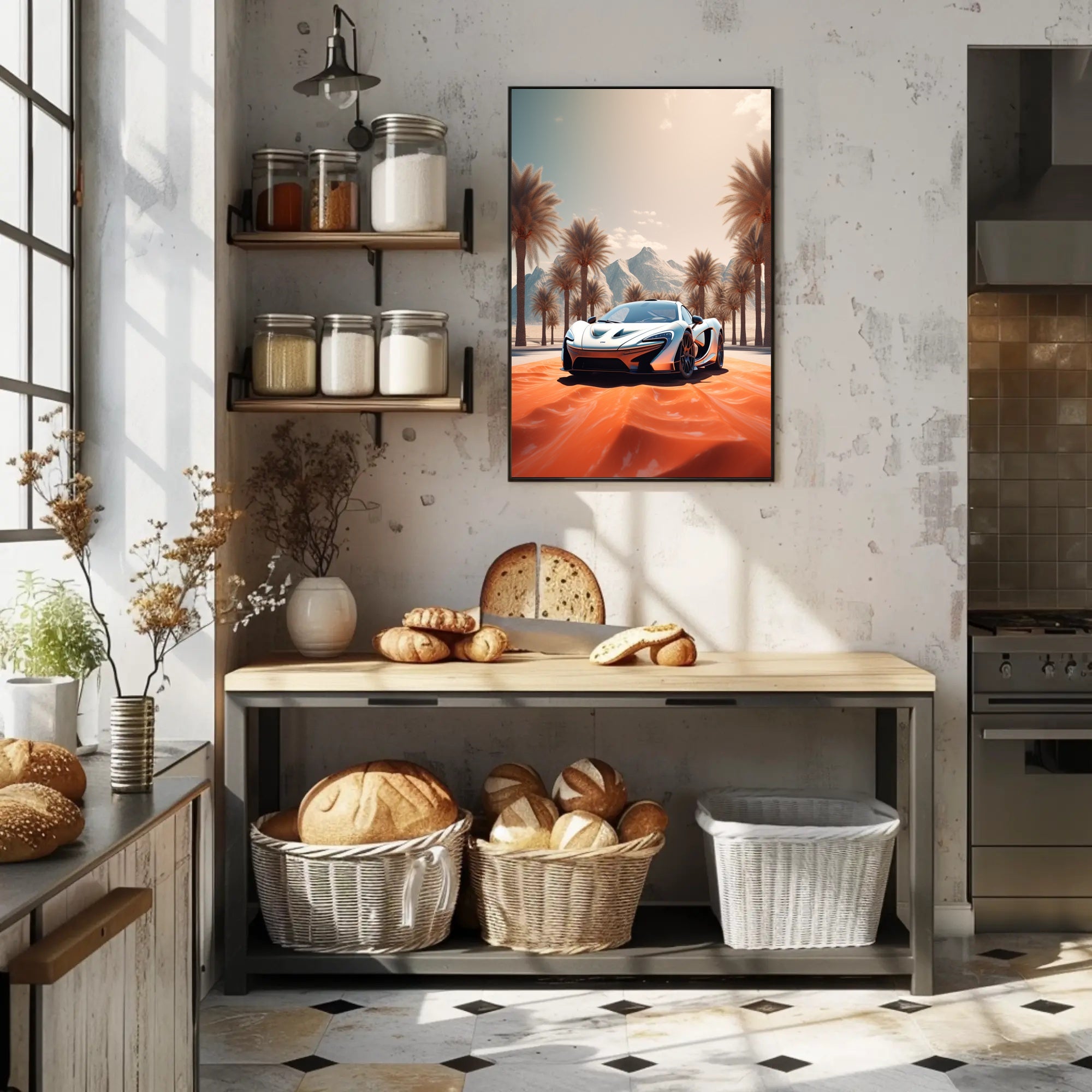 Desert Dreamscape Poster PosterGoat