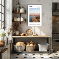 Israel's Vibrant Cityscape: A Celebratory Urban or Cityscape Poster PosterGoat