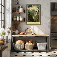 Enchanted Castle in the Mountains Poster