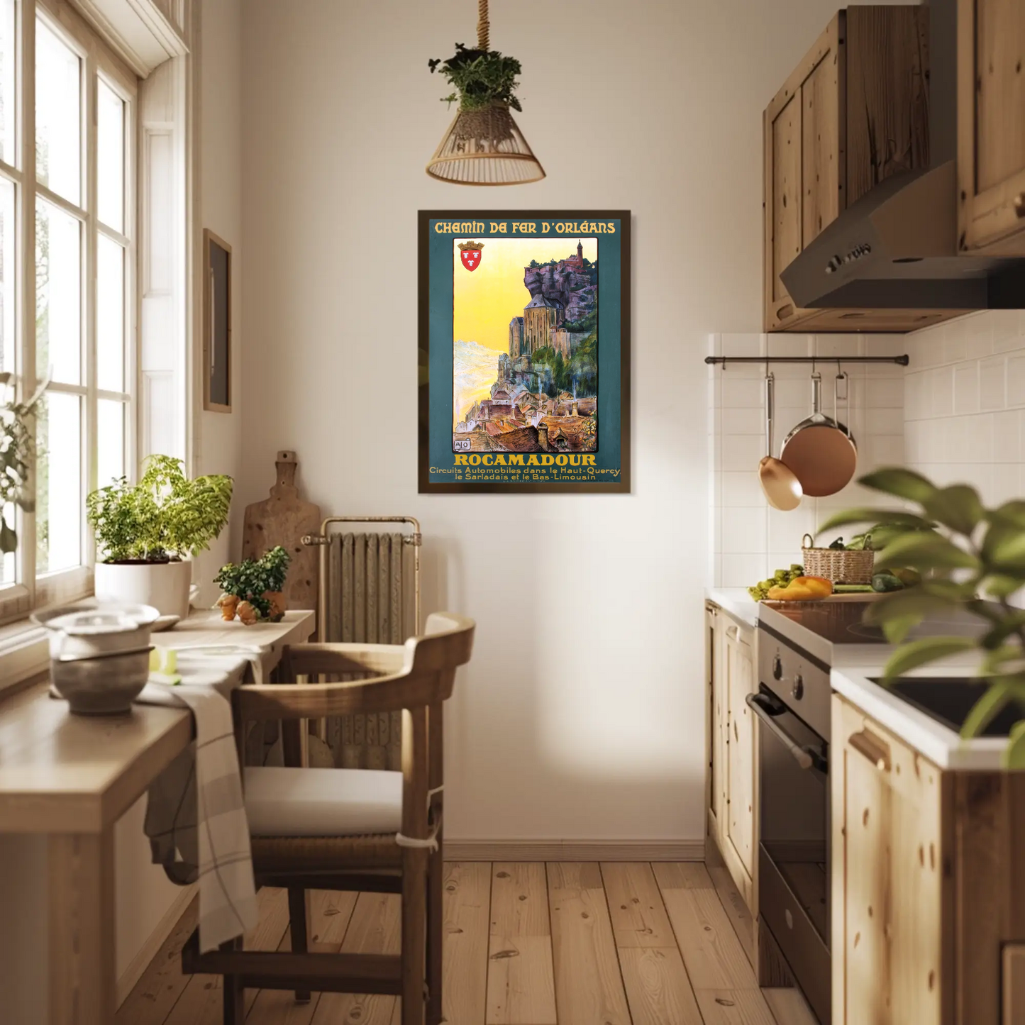 Rocamadour Travel Poster