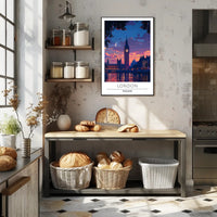 Big Ben Twilight London Urban or Cityscape Poster