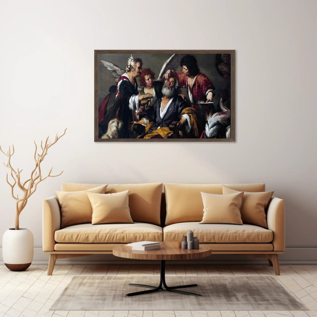Baroque Healing Scene Art Historical or Presidential Poster