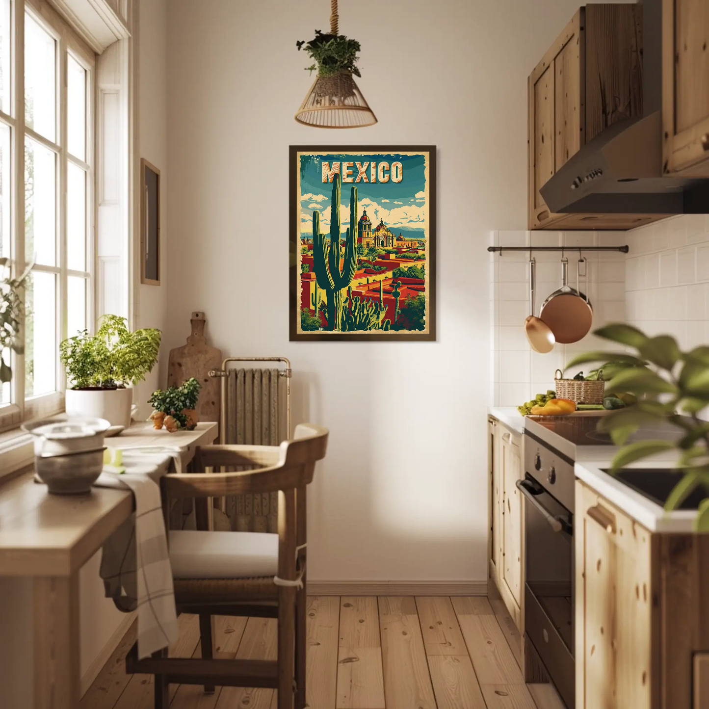 Mexico City Vintage Poster