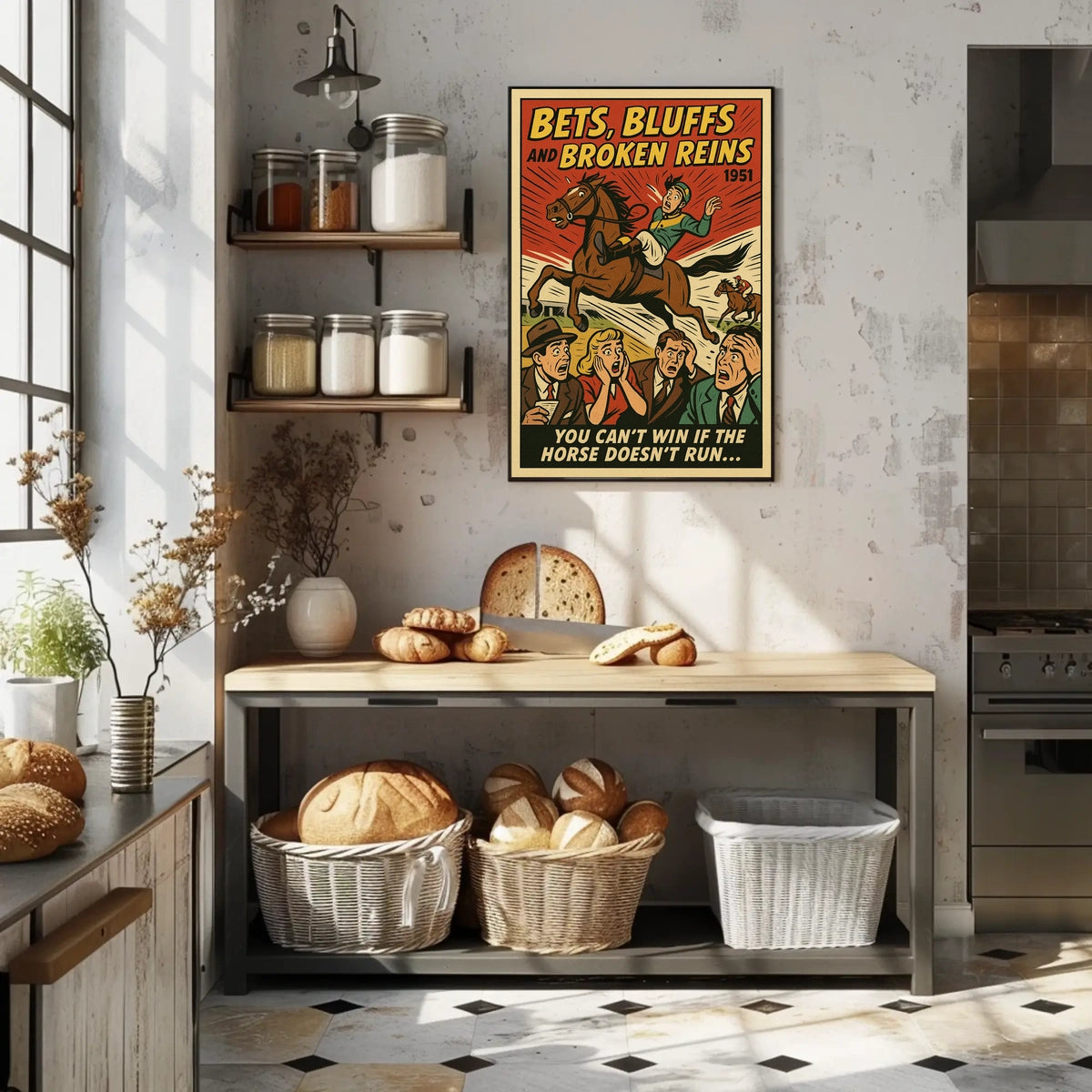 Bets, Bluffs, and Broken Reins Poster