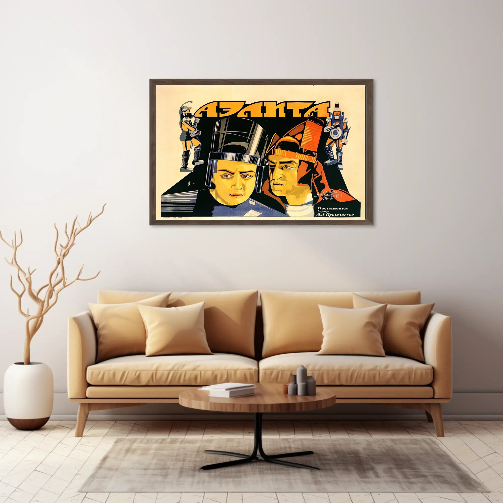 Aelita Queen of Mars Poster