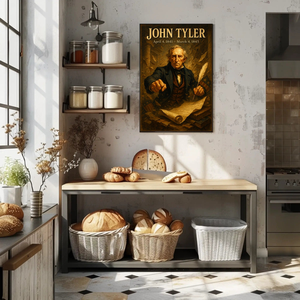 John Tyler 10th President Poster