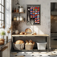 United Nations Allies During WWII Poster PosterGoat