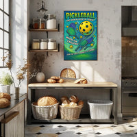 Pickleball The New Player in Town Poster