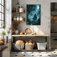 Enchanted Nocturne Art Poster for Home Decor and Wanderlust Enthusiasts PosterGoat