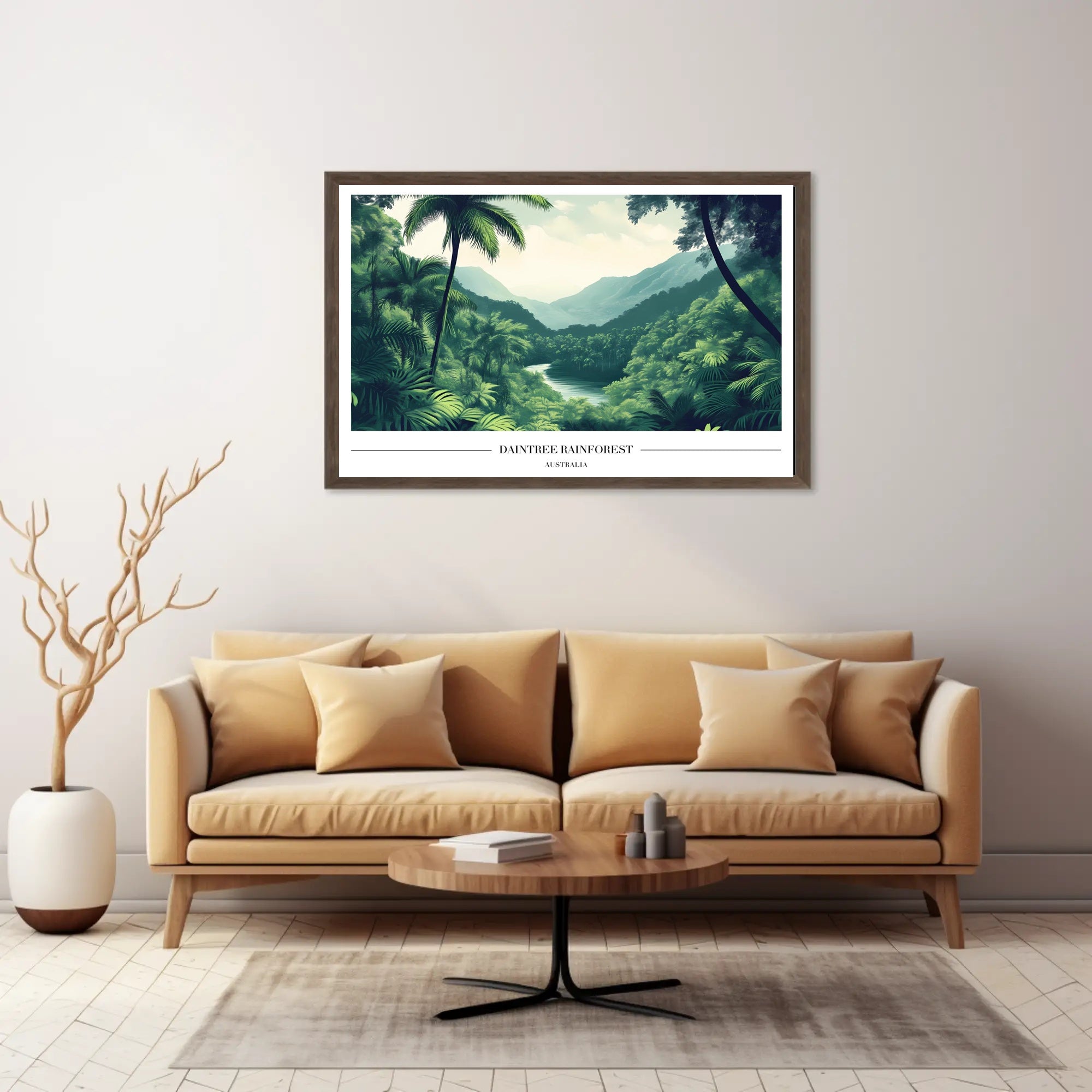 Daintree Rainforest Tranquil Nature National Park Poster