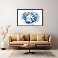 Celestial Pisces Poster