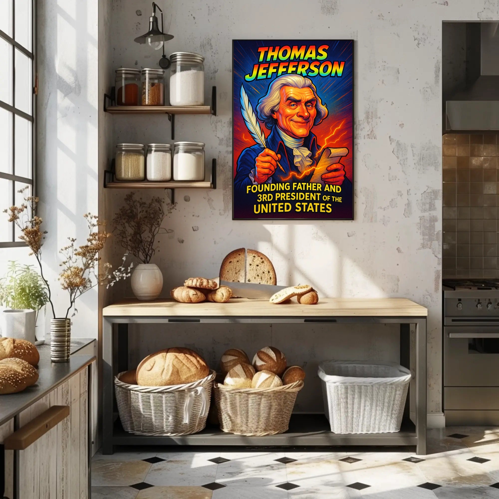 Thomas Jefferson 3rd President Poster PosterGoat