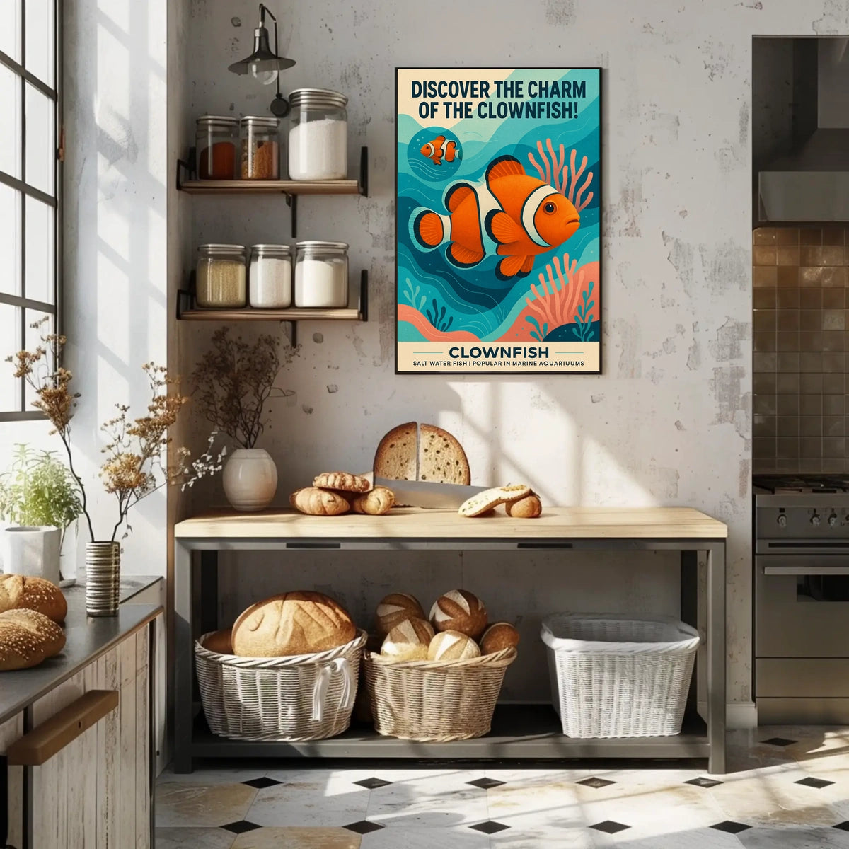 Discover The Charm Of The Clownfish Poster