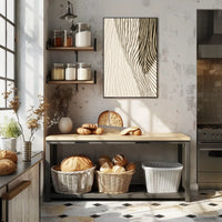 Zebra Stripe Illusion Poster