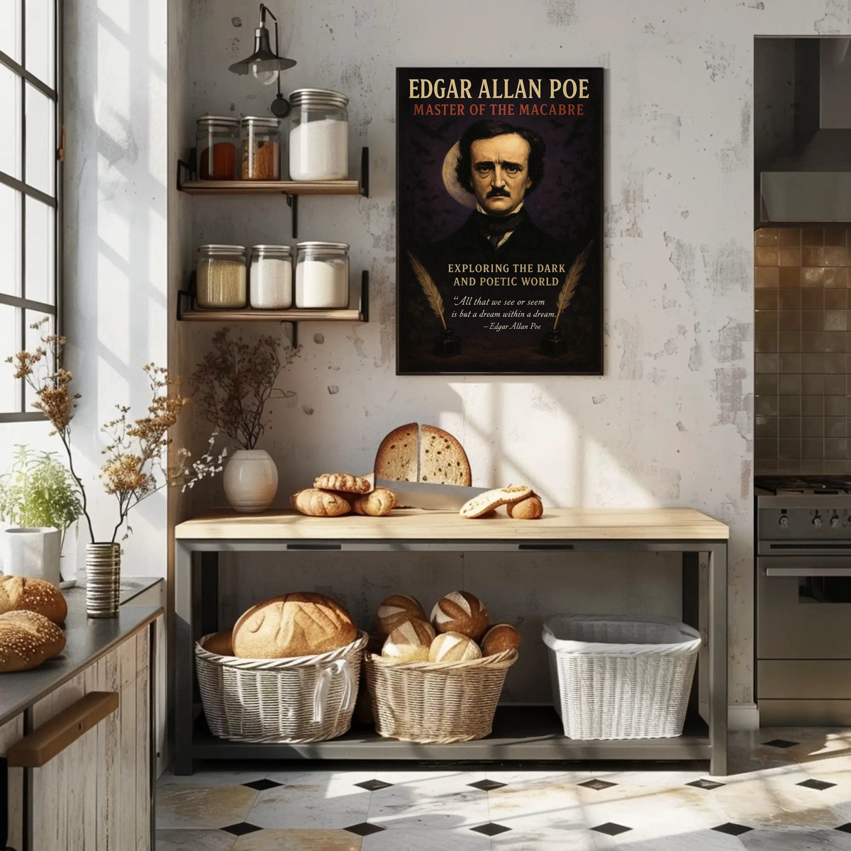 Edgar Allan Poe Master of the Macabre Poster