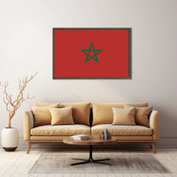 Morocco Flag Poster