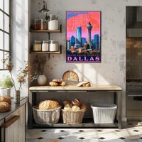 Dallas Cityscape Poster