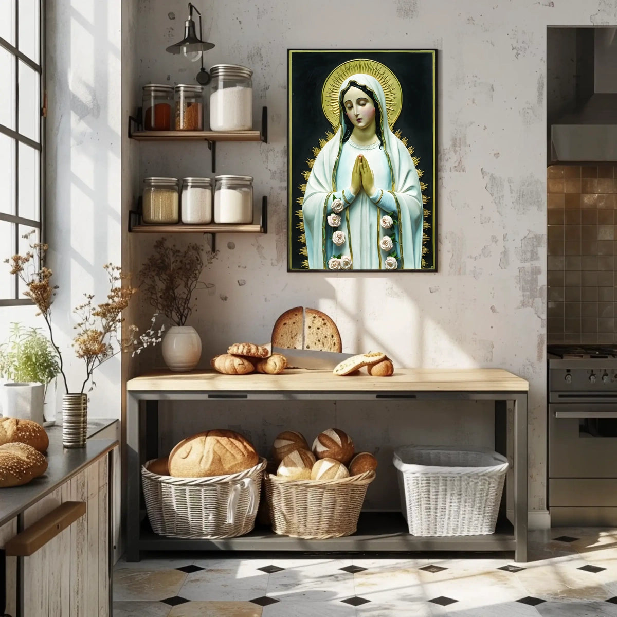 Serene Devotion Poster