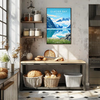 Glacial Serenity: Glacier Bay National Park Poster