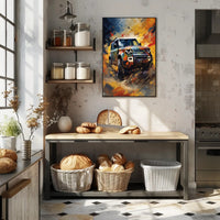 Dynamic Off-Road Adventure Poster PosterGoat