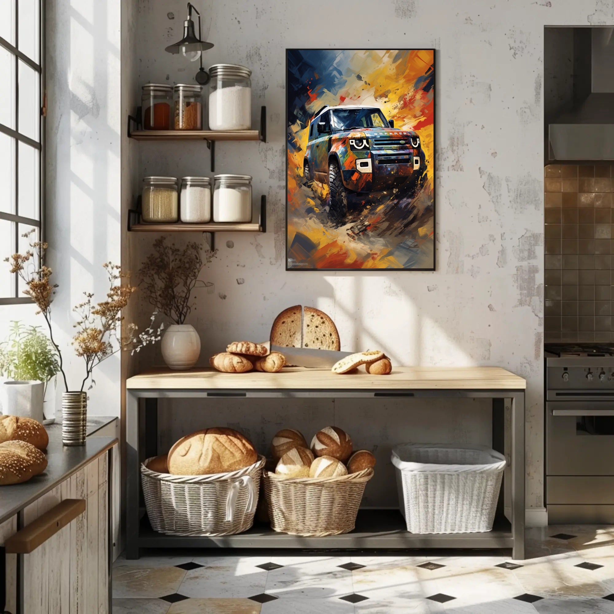 Dynamic Off-Road Adventure Poster PosterGoat