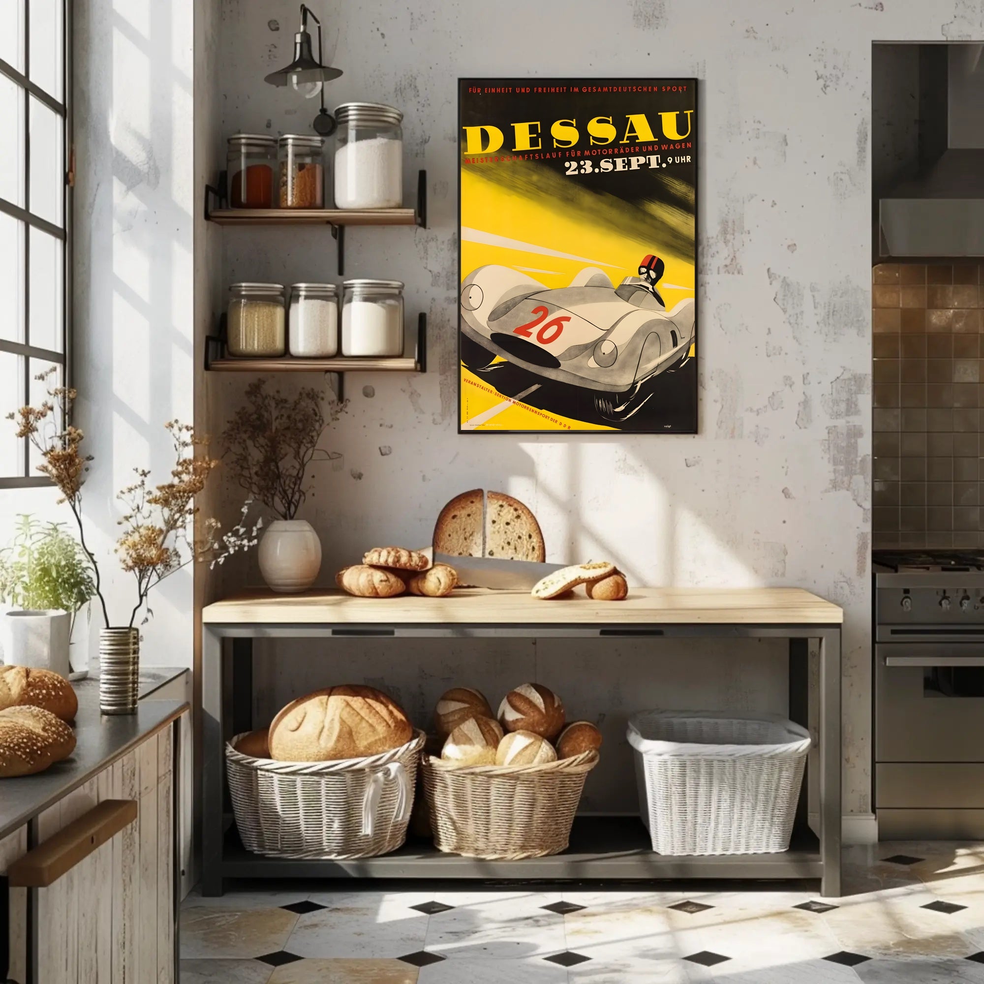 Dessau Motor Racing Championship Poster