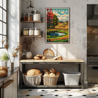 Nebraska Landscape Poster