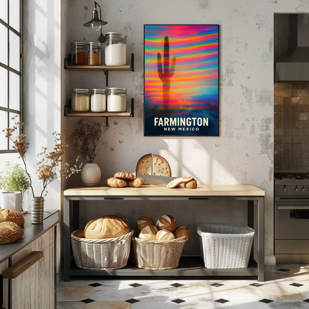 Farmington New Mexico Scenic Wanderlust Photography Poster