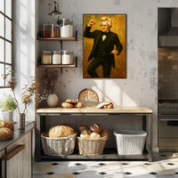 Andrew Jackson Fist Pump Presidential Poster