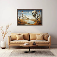 Dreamscape with Eerie Eye Trees Fantasy or Mythology Poster