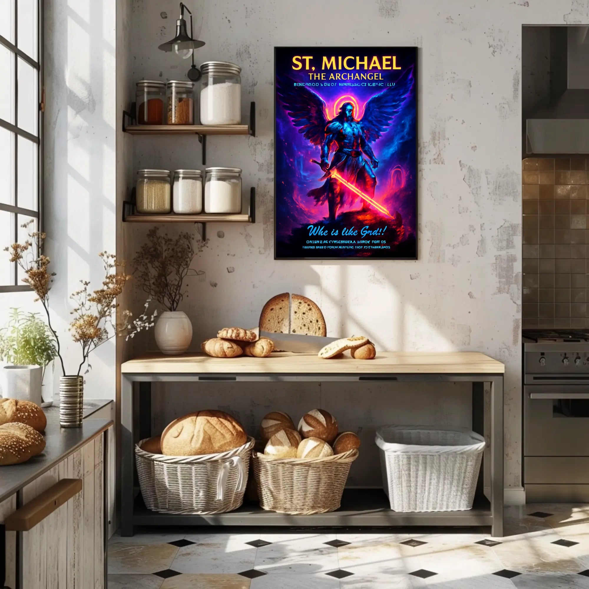 St. Michael the Archangel Poster PosterGoat