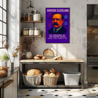 Grover Cleveland 24th President Poster