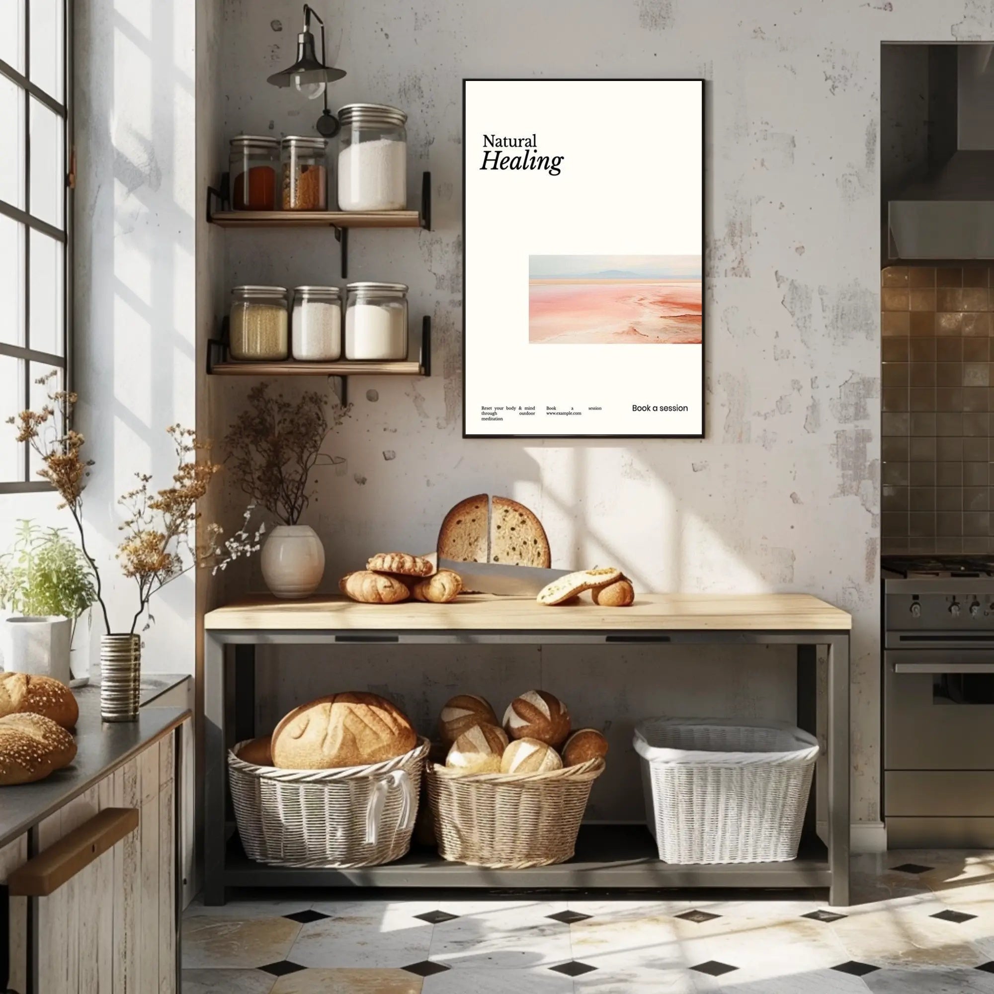 Natural Healing Poster PosterGoat