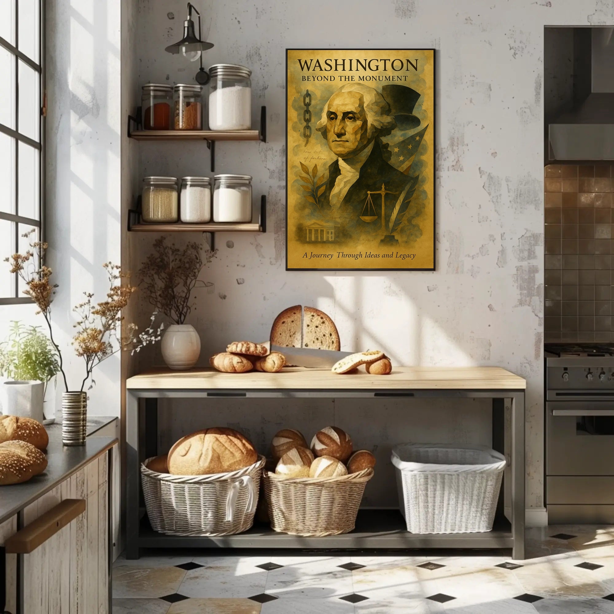 Washington Beyond the Monument Poster PosterGoat