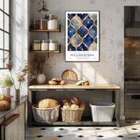 William Morris Cotton Prints Exhibition Poster