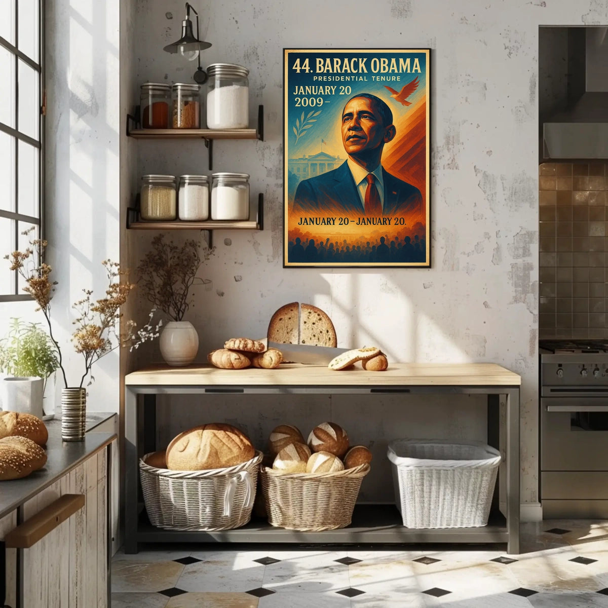 Barack Obama Artistic Tenure Historical or Presidential Poster