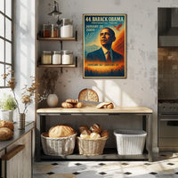 Barack Obama Artistic Tenure Historical or Presidential Poster
