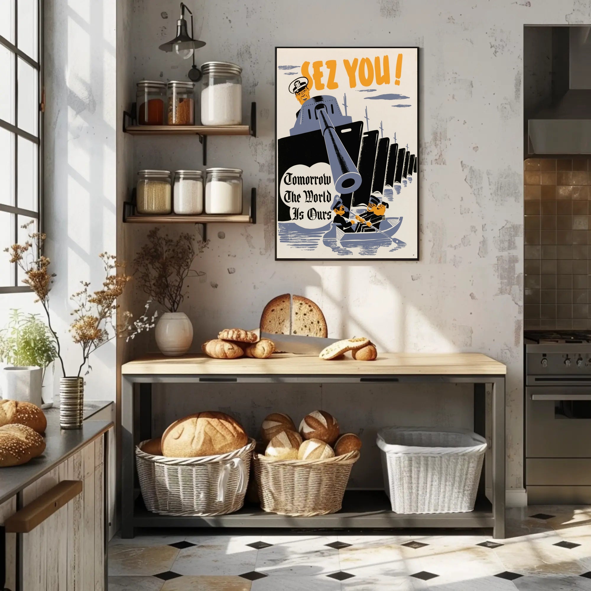 Sez You! Poster PosterGoat