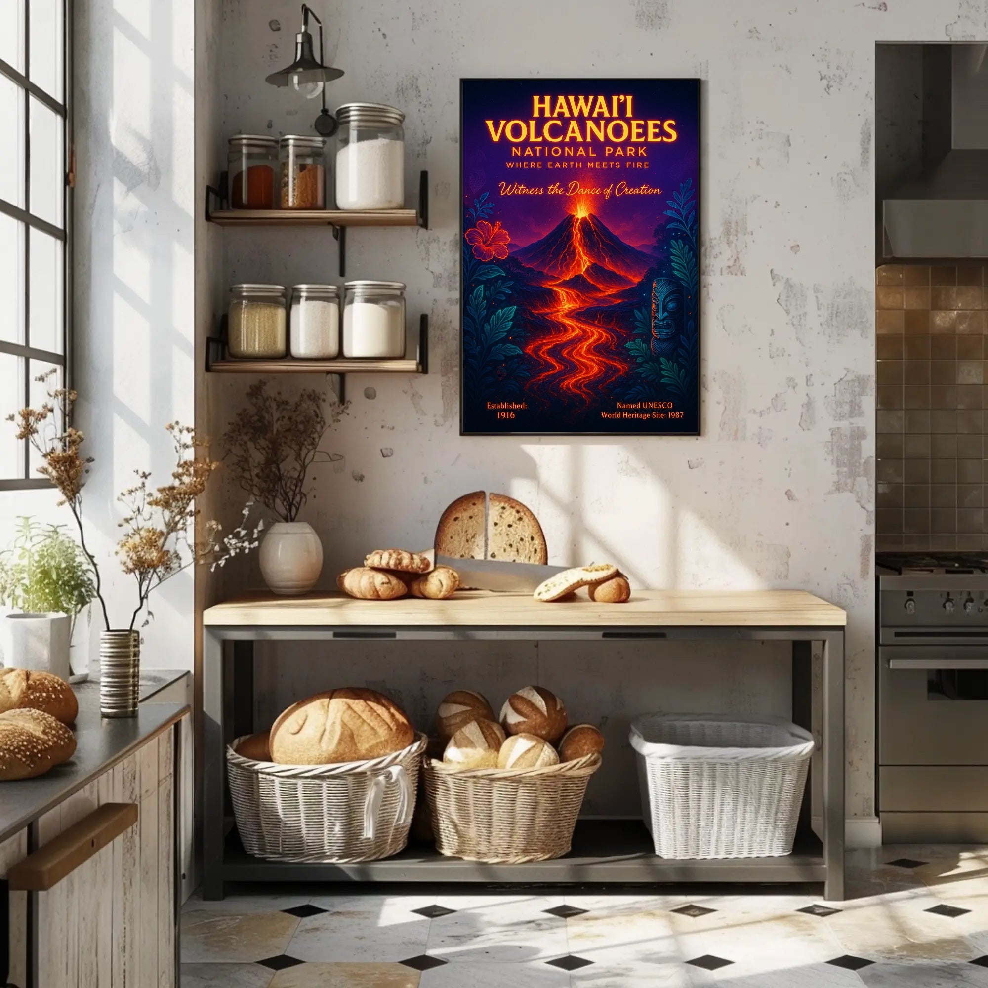 Hawaii Volcanoes National Park Poster PosterGoat