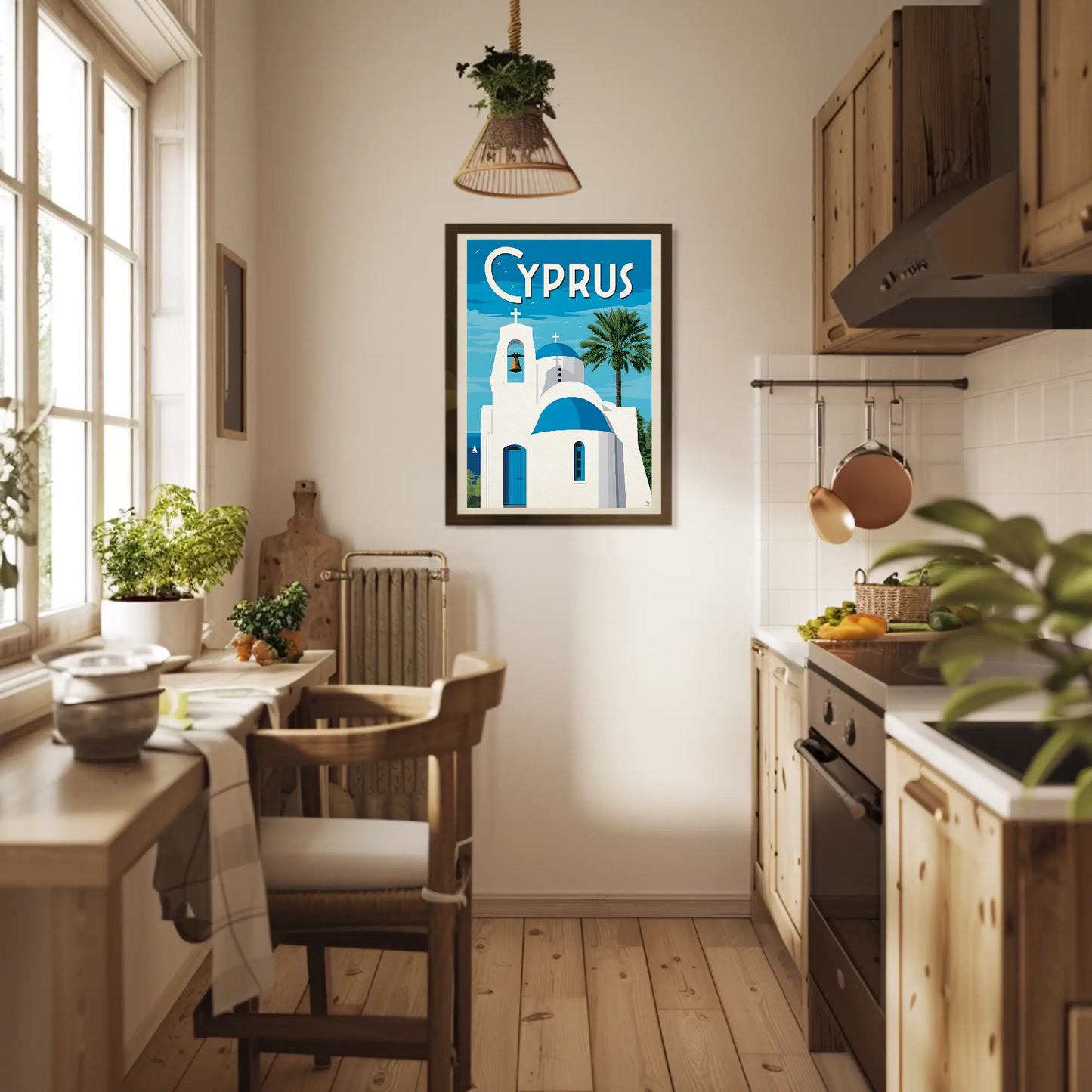 Cyprus Vintage Poster