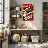 Oregon Highlights Poster