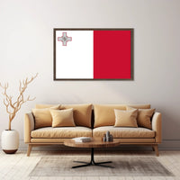 Malta Flag Poster