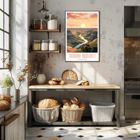 Theodore Roosevelt National Park Vintage Poster