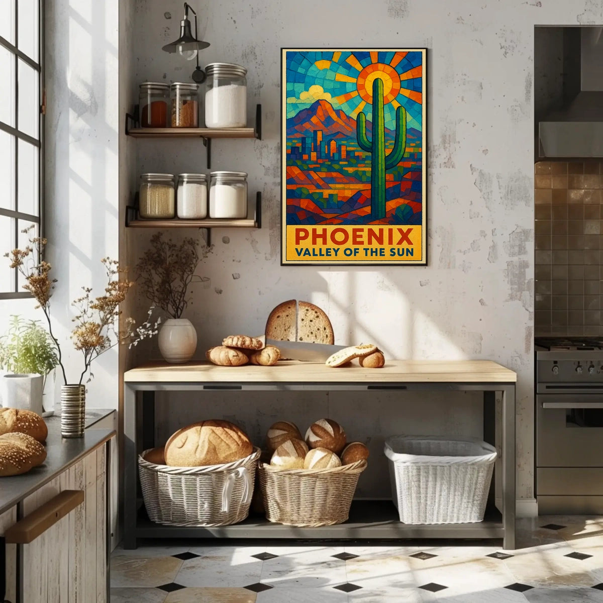 Phoenix Valley Sunscape Decor Lovers Poster