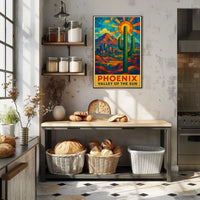 Phoenix Valley Sunscape Decor Lovers Poster