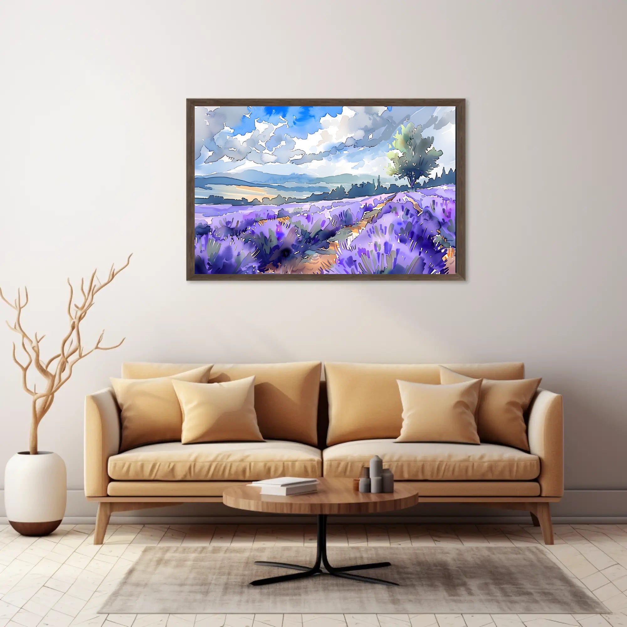 Lavender Fields Forever Poster