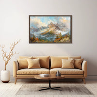 Serene Mountain Landscape Poster