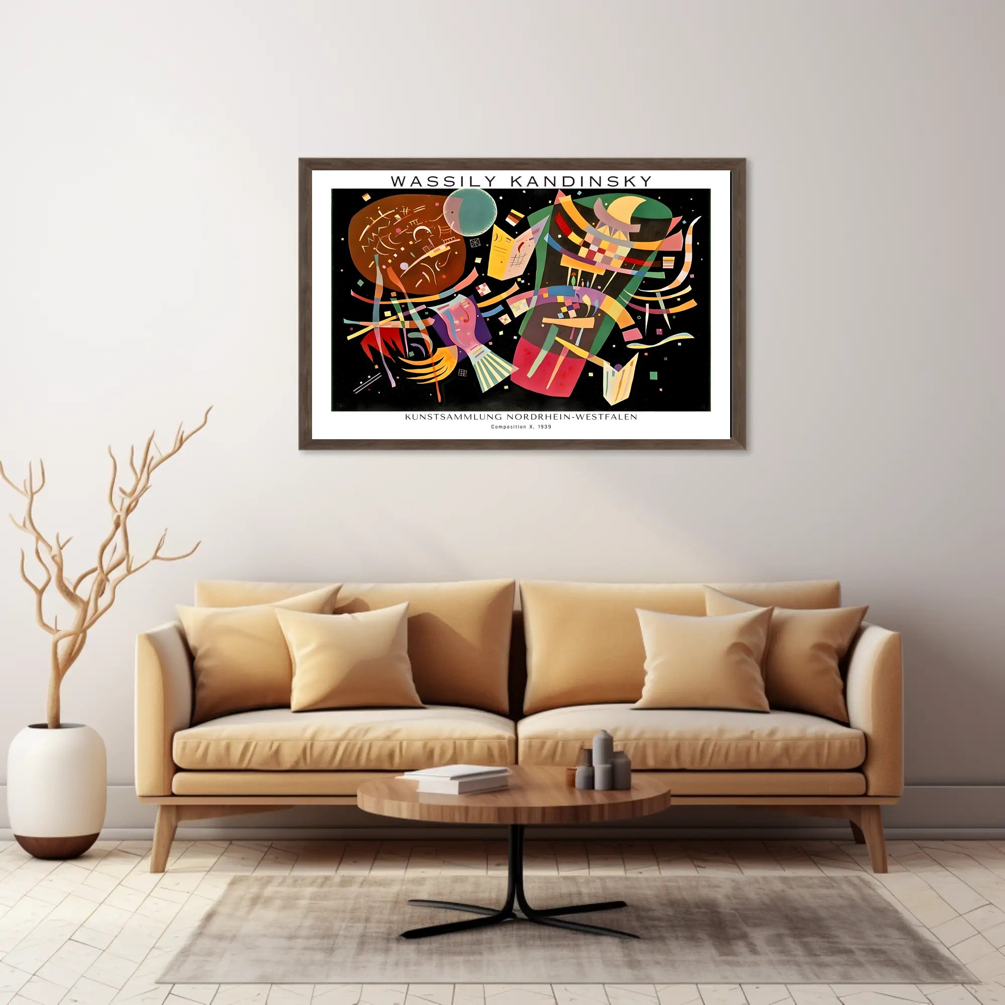 Wassily Kandinsky Composition X Poster